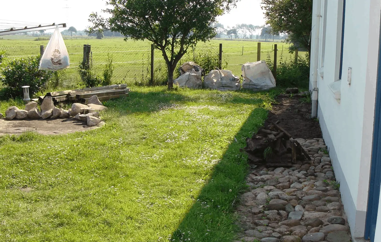 Bakirai Terrasse mit 2 Stufen